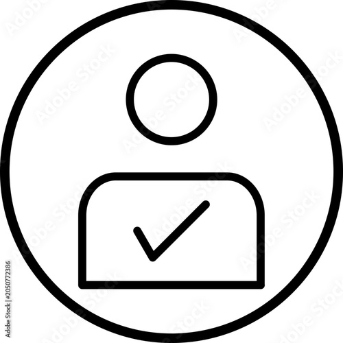 Administration Line Icon Style