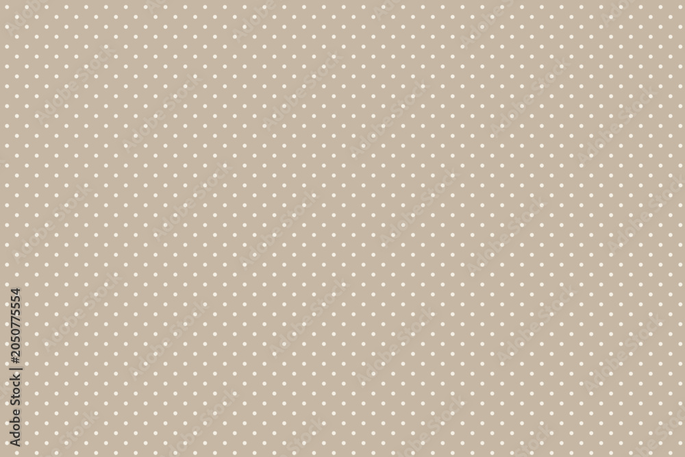 Fototapeta premium Beige Tiny Dot Grid Texture With Soft Tan Stipple Pattern For Neutral Printable Background