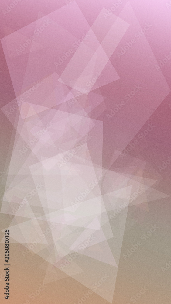 Fototapeta premium A soft abstract polygon pattern fills the frame with gentle pink and cream gradients, creating a serene modern backdrop for presentations and print layouts.