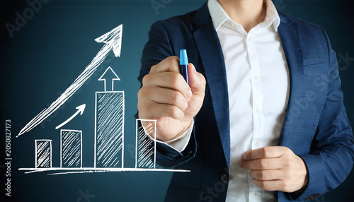 Career Development Roadmap for Business Growth and Professional Achievement - HDR - Vibrant Colors