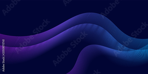 Bild auf Leinwand Abstract background design with diagonal blue and pink or purple line pattern