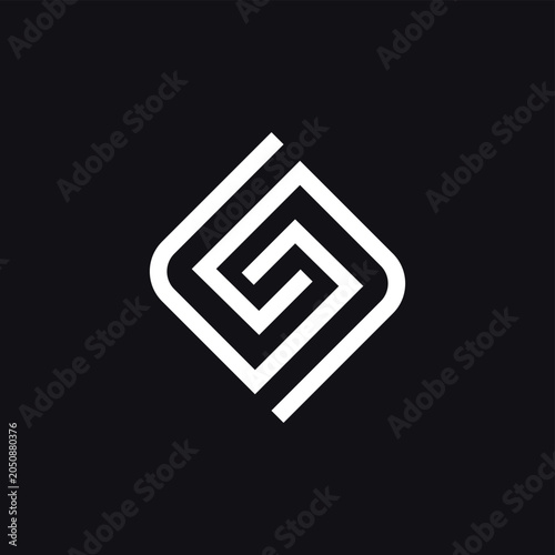 Letter G Greek Ornament