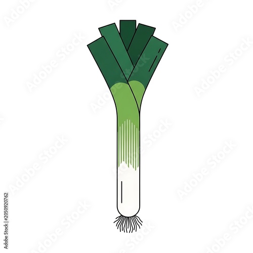 Green leafy vegetable on white background.