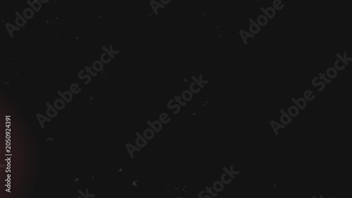 Old Cinema Film Burn Dust and Grain Overlay Animation. Vintage cinema overlay with realistic film burn effects, dust particles, scratches, and grain texture.