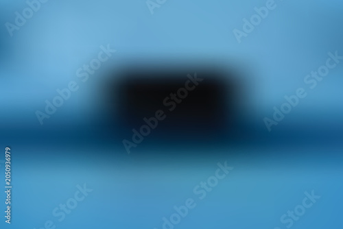 Blurry image of a boat on a serene lake with transparent background