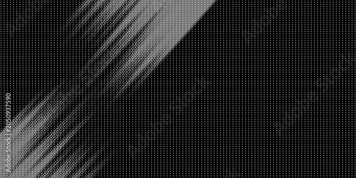 Εκτύπωση καμβά An abstract, high-contrast image featuring a dense grid of small squares that tr