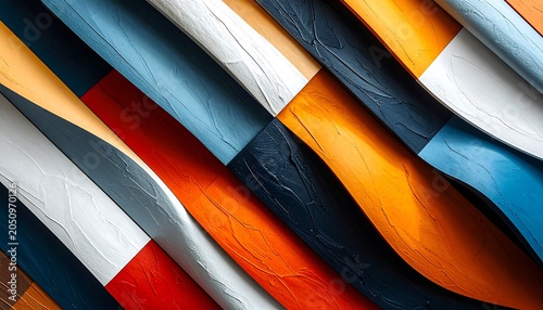 Vibrant abstract colorful fabric texture background.
