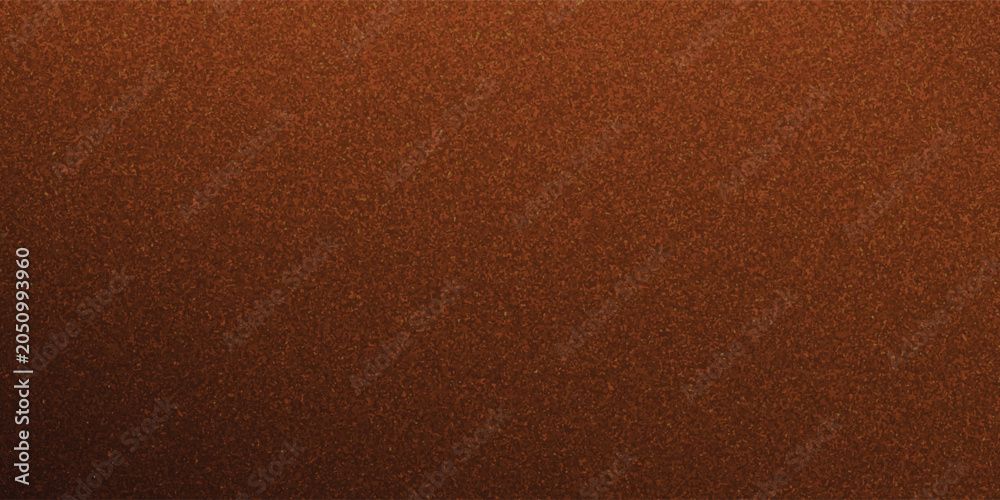 Fototapeta premium Abstract dark brown background with subtle grainy noise texture. Modern minimalist empty 3D room stage featuring fluid curved shapes, copper gradient light, and copy space.