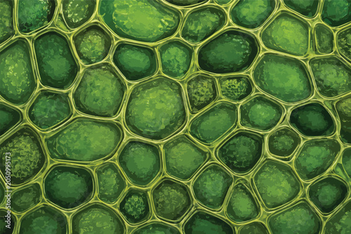Photos Modern abstract green organic cellular pattern, Reptile skin or crocodile squama