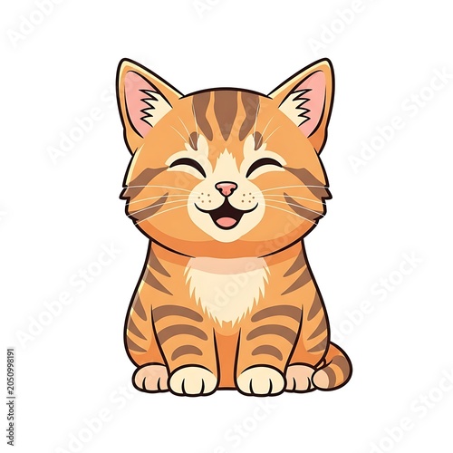 Cartoon lion character with mane and glasses smiling.
