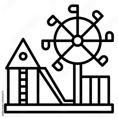Theme Park Icon