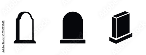 Quadro su tela Bullet and ammunition icons - weapon, military, and danger symbols