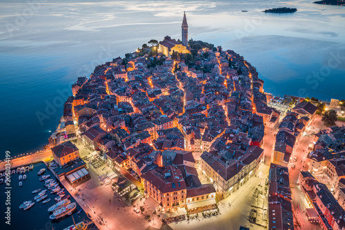 Vászonkép Rovinj, Croatia on the Istria Peninsula