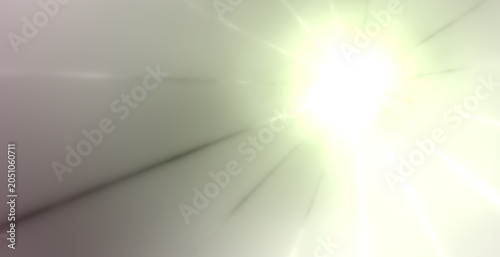 Obraz na plátne Bright white light burst emitting from center with explosion radiance whiteout