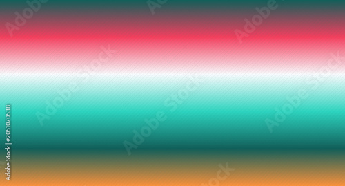 Scripted Content Abstract Horizontal Gradient featuring Parallel Flow of Vibrant Scarlet Crimson and Marine Turquoise with Fine Diagonal Stripe Overlay and Glossy White Center Tech Backdrop