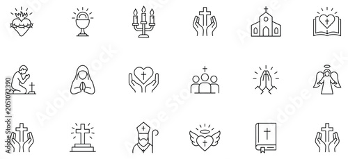 Photos Religious Icons Set