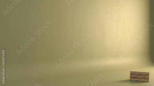 Eco Friendly Bamboo Fiber Product Display Background