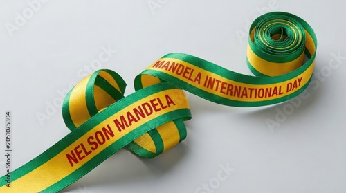 Nelson mandela international day awareness ribbon