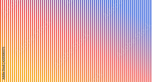 Tableau sur toile Scripted Content Geometric Vertical Stripe Pattern featuring Smooth Parallel Bar
