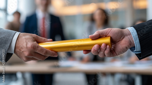 Passing the Baton: A symbol...
