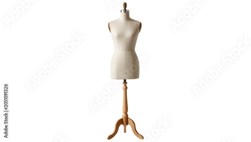 Tableau sur toile Tailor s dummy mannequin with wooden stand