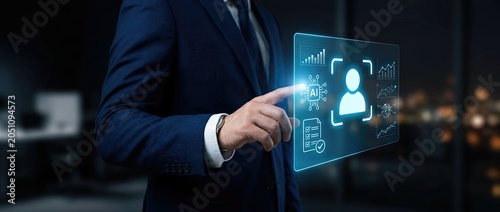 Digital transformation strategies for businesses corporate office infographic modern environment close-up viewpoint ai and data analytics concepts