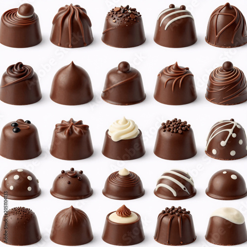 Biomechanical Chocolate Letter. A Collection Of Chocolate-Themed Design Elements And Patterns For Seamless Applications