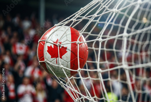Canada Soccer Ball Goal Net World Cup National Team