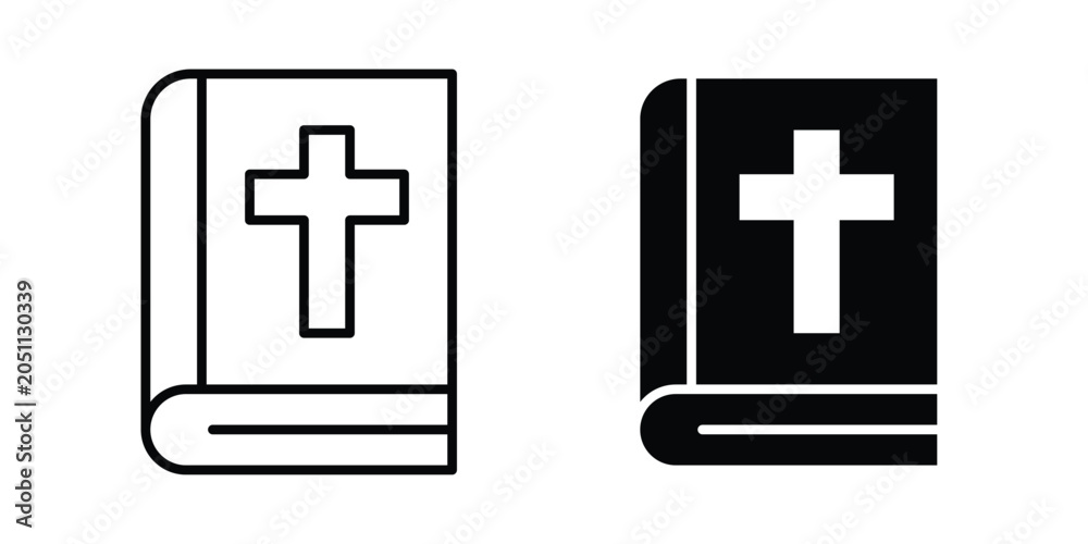 Fototapeta premium Bible icon