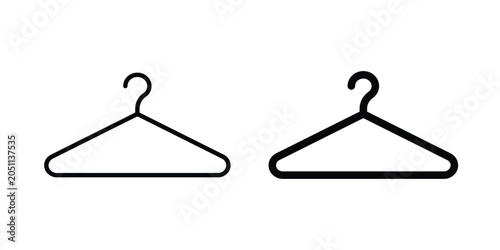 Quadro su tela Clothes hanger icon