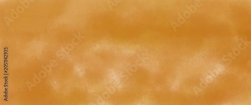 Photos Watercolor orange ochre abstract background, warm golden texture backdrop for au