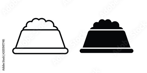 Photos Pet food bowl icon