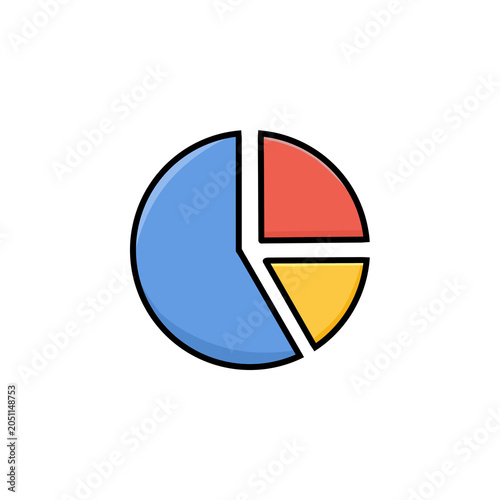 business analytics pie chart”