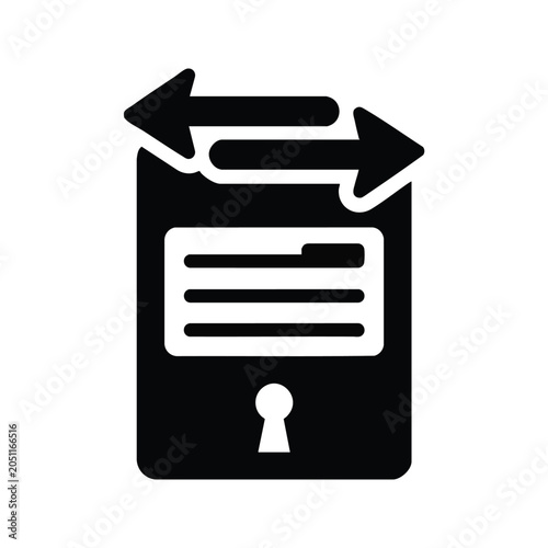 Server Cloud Connection Icon, Technology, Computing, Icon