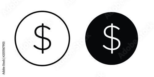 American dollar icon