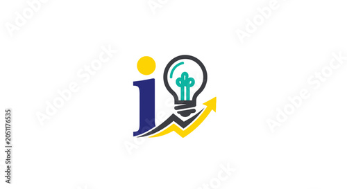 Foto Innovation Idea Light Bulb Icon.