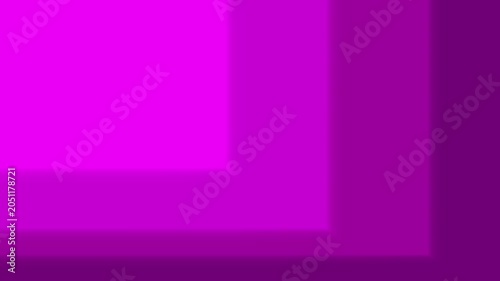 Abstract pink neon rectangular gradient animation background with futuristic geometric glow