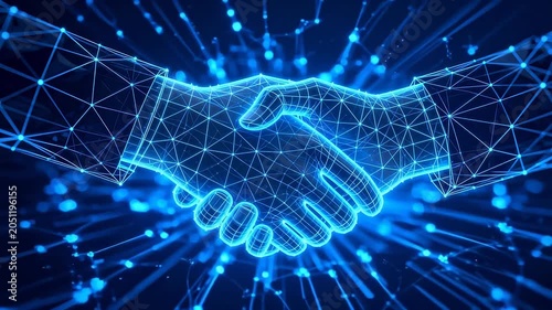 Digital handshake connection