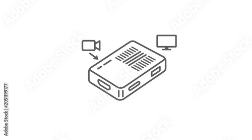 Video capture card device for gaming and streaming.