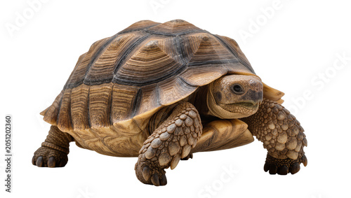 Canvas Print African Spurred Tortoise Sulcata Reptile