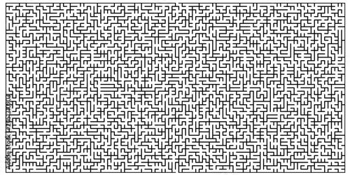 Photography Complex maze puzzle game Maze set, collection labyrinth