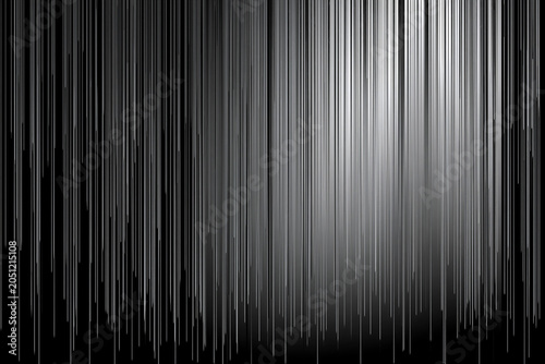 Gradient black and white striped background