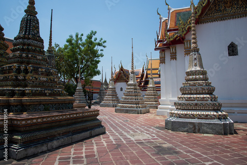 Photography buddhist temple in thailand
