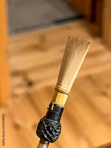 Photography Handmade bassoon reed