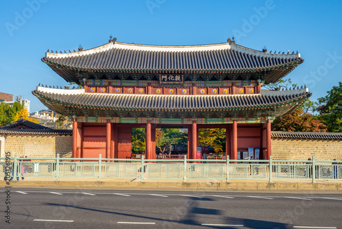 Donhwamun, main gate of seoul Changdeokgung palace