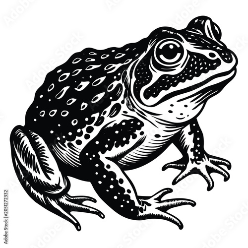toad icon, toad silhouette vector illustration-simple silhouette illustration of toad, perfect for toad logos and icons