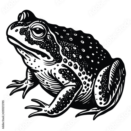 toad icon, toad silhouette vector illustration-simple silhouette illustration of toad, perfect for toad logos and icons