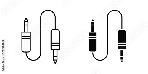 Fényképezés Audio cable icon