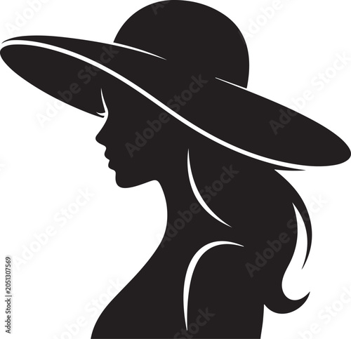 silhouette of a woman