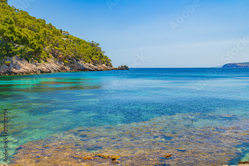 Mallorca the street of pollencia and Formentor Cap